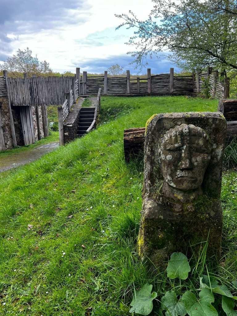Keltisches Tangentialtor am Dünsberg